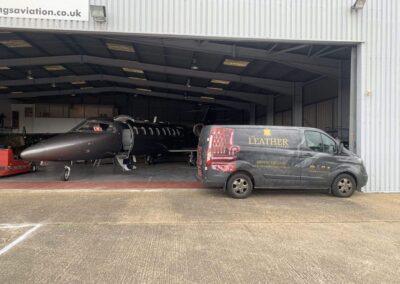 Aircraft Leather Restoration