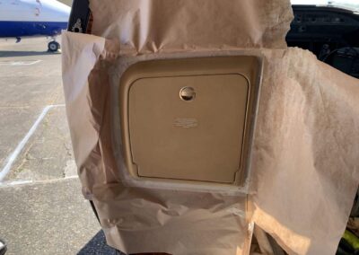 Aircraft Leather Restoration