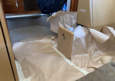 Aircraft Leather Restoration