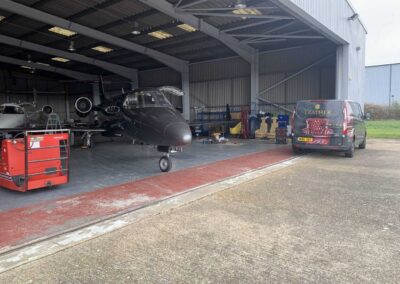 Aircraft Leather Restoration