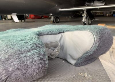 Aircraft Leather Restoration