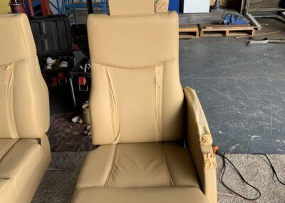 Aircraft Leather Restoration