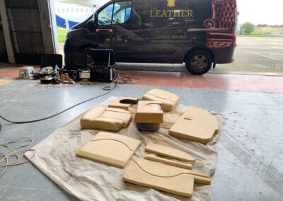 Aircraft Leather Restoration