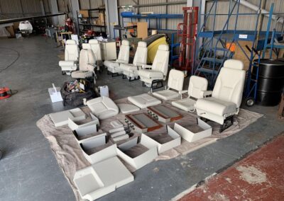 Aircraft Leather Restoration