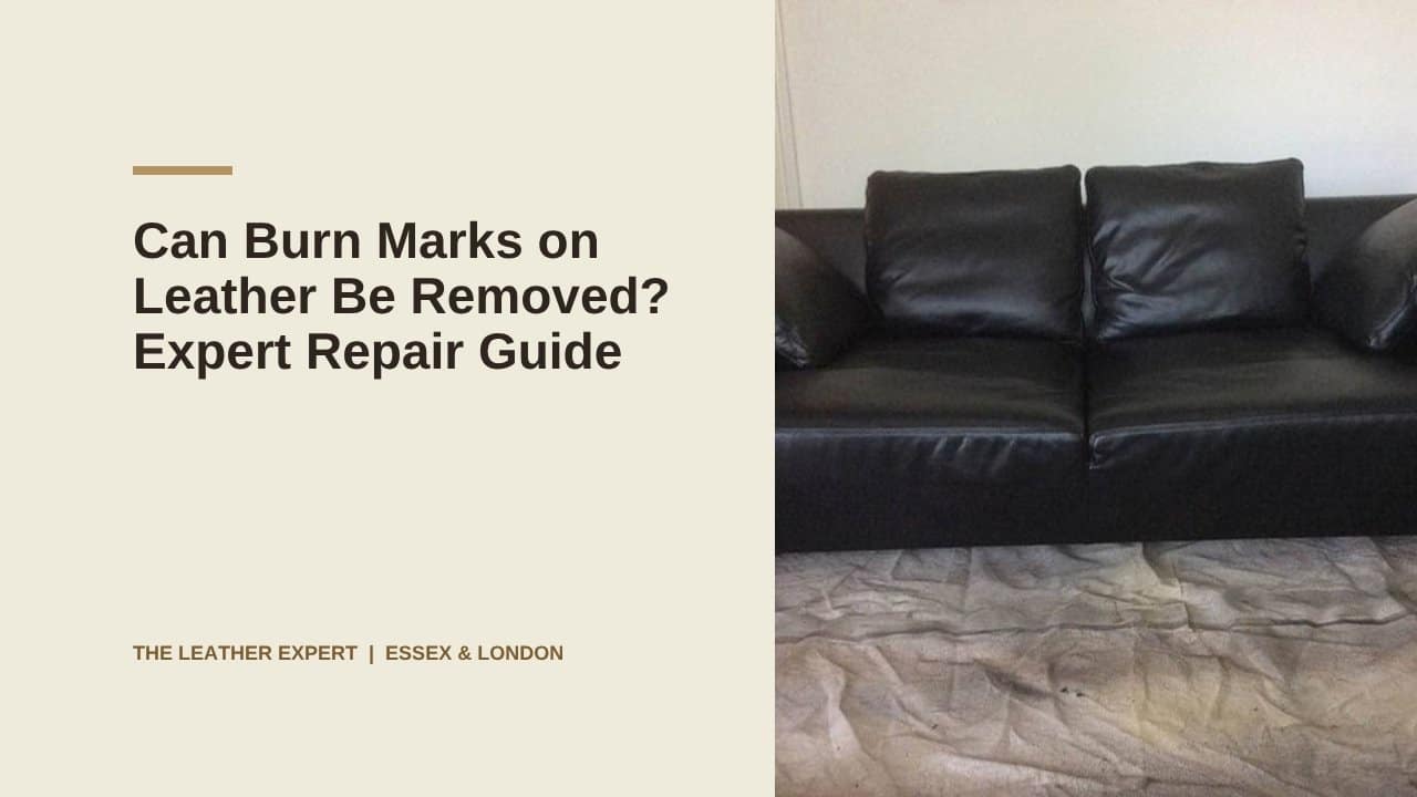 Can Burn Marks on Leather Be Removed? Expert Repair Guide