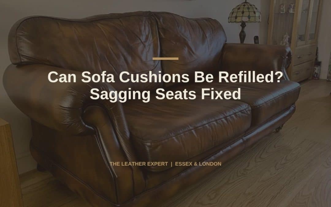 Can Sofa Cushions Be Refilled? Sagging Seats Fixed