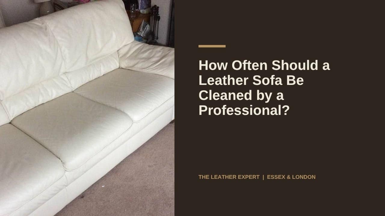 How Often Should a Leather Sofa Be Cleaned by a Professional?